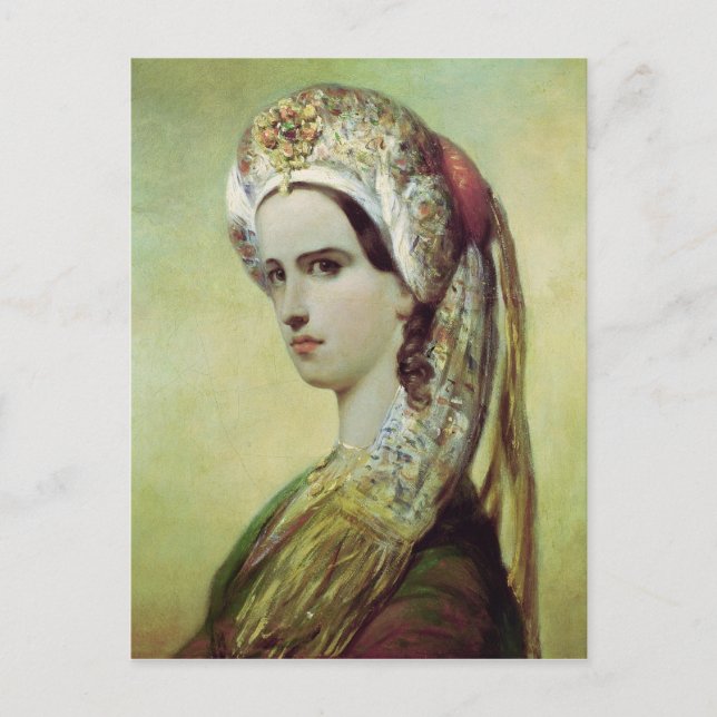 Carte Postale Portrait de Rachel (Devant)