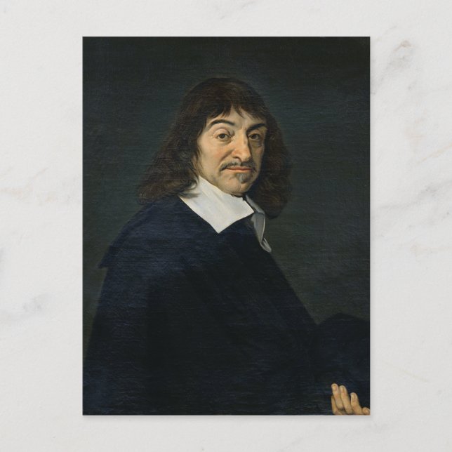 Carte Postale Portrait de René Descartes c.1649 (Devant)