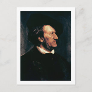 Carte Postale Portrait de Richard Wagner