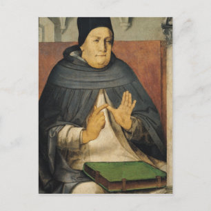 Carte Postale Portrait de Saint Thomas d'Aquin c.1475