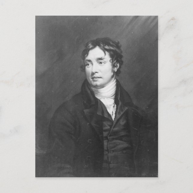 Carte Postale Portrait de Samuel Taylor Coleridge (Devant)