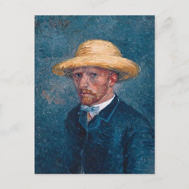 Carte Postale Portrait de Theo van Gogh, Van Gogh Art (Devant)