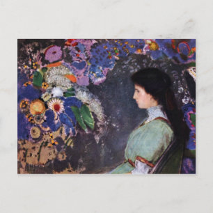 Carte Postale Portrait De Violette Heymann Par Odilon Redon