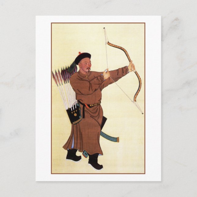 Carte Postale Portrait de Wu Fu (Devant)