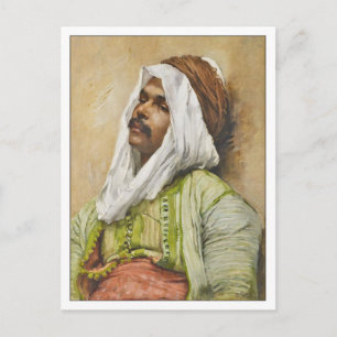 Carte Postale Portrait d'Egyptien par Franz Kosler
