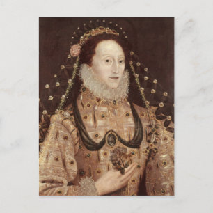Carte Postale Portrait d'Elizabeth I c.1575-80