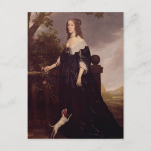 Carte Postale Portrait d'Elizabeth, reine de Bohême