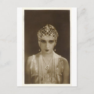 Carte Postale Portrait des années vingt
