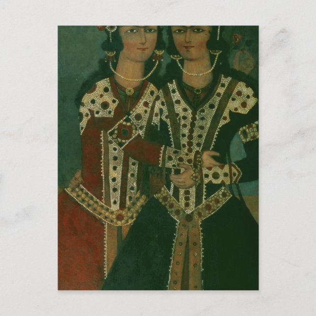 Carte Postale Portrait des jumeaux (Devant)