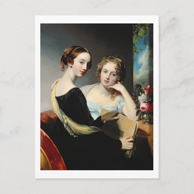 Carte Postale Portrait des soeurs McEuen, après 1823 (Devant)