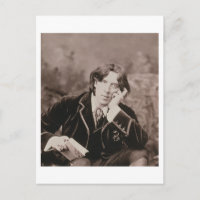 Portrait d'Oscar Wilde (1854-1900), 1882 (b/w pho