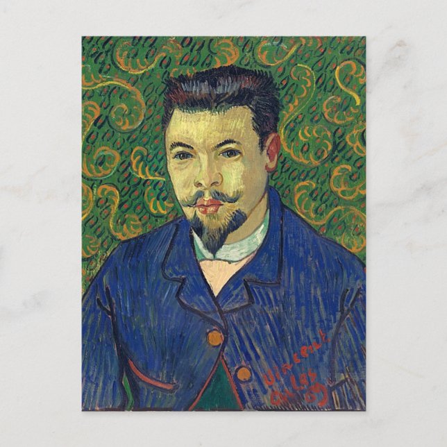 Carte Postale Portrait du Docteur Felix Rey, Van Gogh Fine Art (Devant)