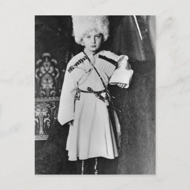 Carte Postale Portrait du Grand-Duc Nicholas Mikhailovich (Devant)