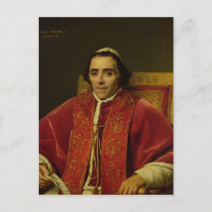 Carte Postale Portrait du Pape Pie VII, 1805