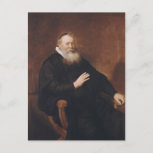 Carte Postale Portrait du pasteur Eleazer Swalmius, 1637-42