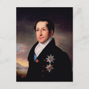 Carte Postale Portrait du Prince Sergej Golitsyn, après 1828