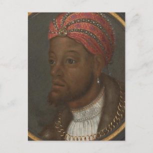 Carte Postale Portrait d'un Africain riche