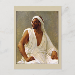Carte Postale Portrait d'un arabe par Cabanel
