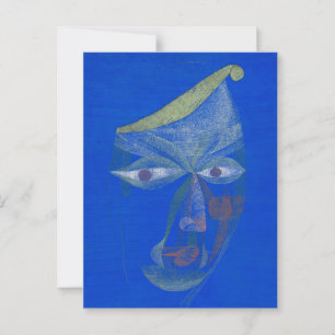 Carte Postale Portrait d'un Oriental, Bleu