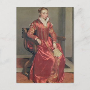 Carte Postale Portrait d'une dame, c.1555-60