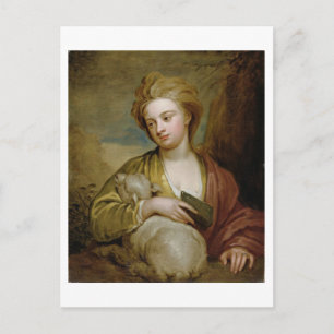 Carte Postale Portrait d'une femme à St. Agnes, traditionnelle