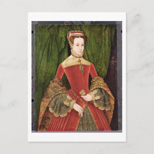 Carte Postale Portrait d'une femme, aged 16, previously (Devant)