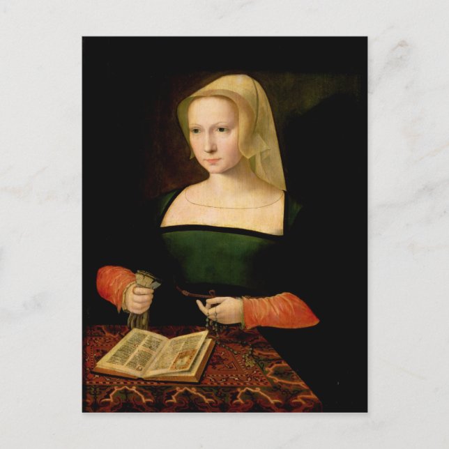 Carte Postale Portrait d'une jeune femme (Devant)