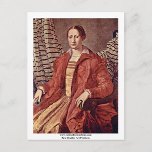 Carte Postale Portrait D'Une    Noble FemmePar Bronzino Angelo