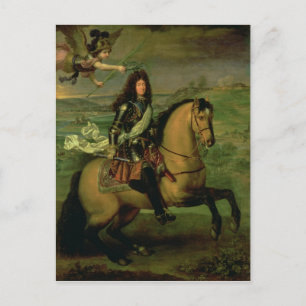 Carte Postale Portrait équestre de Louis XIV