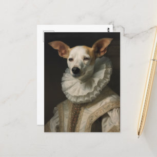 Carte Postale Portrait historique de chien