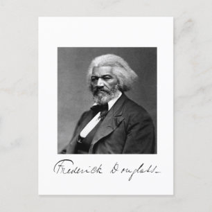 Carte Postale Portrait photo de Frederick Douglass