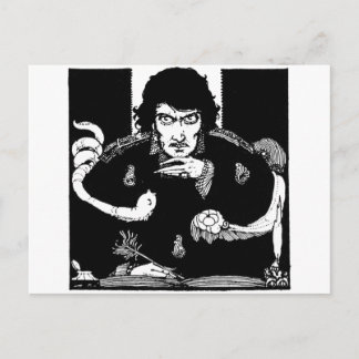 Carte Postale Portrait Poe