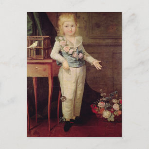 Carte Postale Portrait Présupposé être Louis XVII