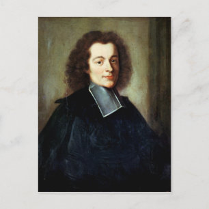 Carte Postale Portrait supposé être Voltaire comme un jeune homm