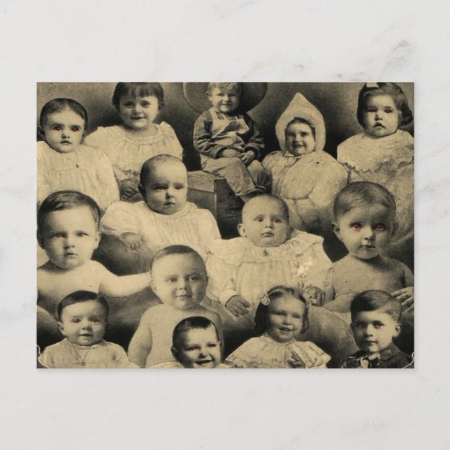 Carte Postale Portrait Vintage (Devant)
