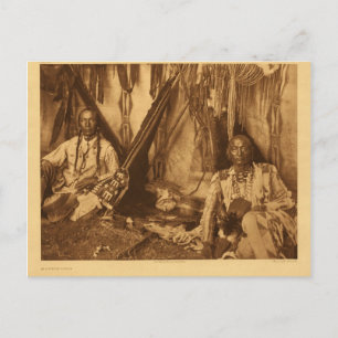 Carte Postale Portrait Vintage amérindien
