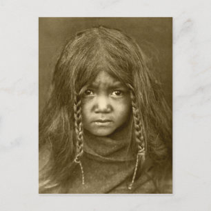 Carte Postale Portrait Vintage amérindien