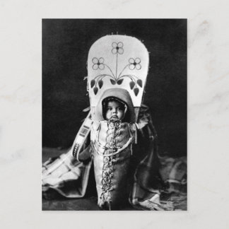 Carte Postale Portrait Vintage amérindien