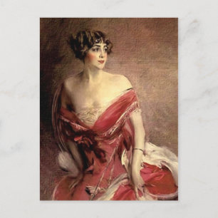 Carte Postale Portrait vintage - Boldini