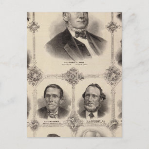 Carte Postale Portraits de l'Illinois Treize