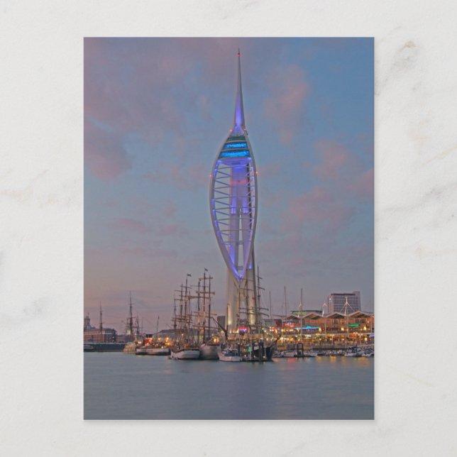 Carte Postale Portsmouth, Hampshire, Angleterre (Devant)
