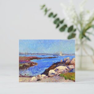 Carte Postale Portsmouth Harbour, NH fine art peinture,