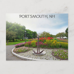Carte Postale Portsmouth New Hampshire Trial Gardens Travel