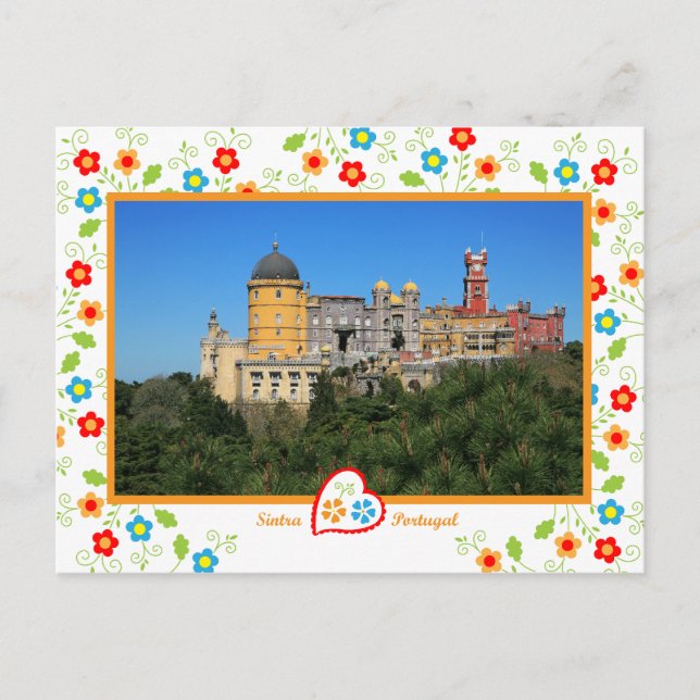 Carte Postale Portugal en photos - Palais de Penha (Devant)