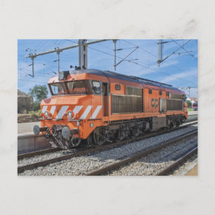 Carte Postale Portugal Locomotive diesel n° 1943