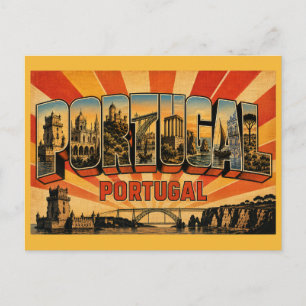 Carte Postale Portugal Pays Vintage