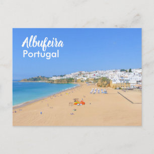 Carte Postale Portugal Plage Albufeira dans l'Algarve