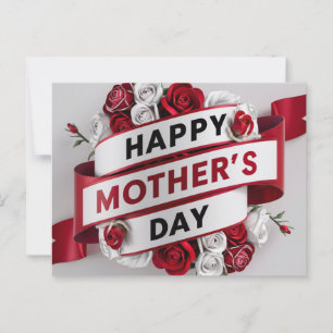 Carte Postale Poscards Mother's Day Fleur 03