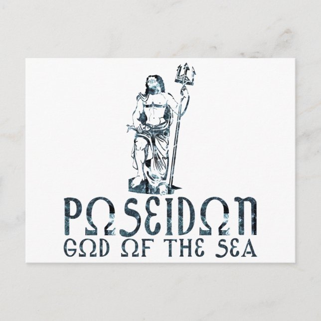 Carte Postale Poseidon (Devant)