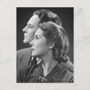 Carte Postale Poser le couple